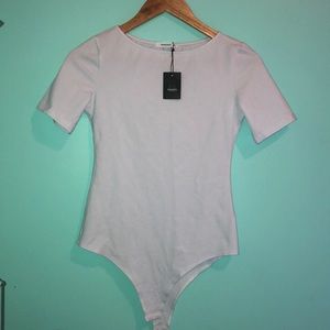 Mangdiup White bodysuit size small.